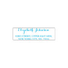 Create Personalised Elegant Name Return Address