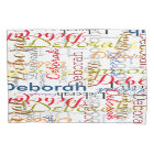 Create Personalised Name Typography