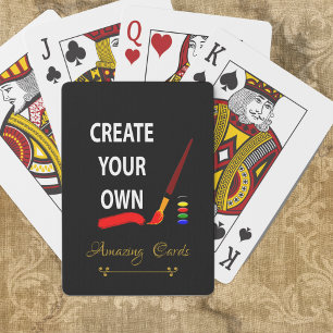 Create Playing Cards, Branded, Personalised Cards