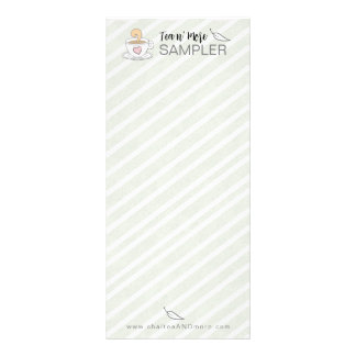 Create Product Sample  Rack Card
