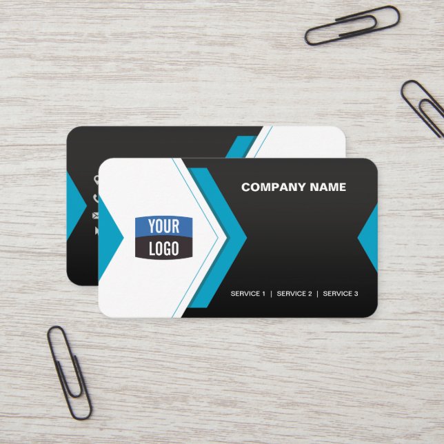 Create Professional Business Card (Front/Back In Situ)