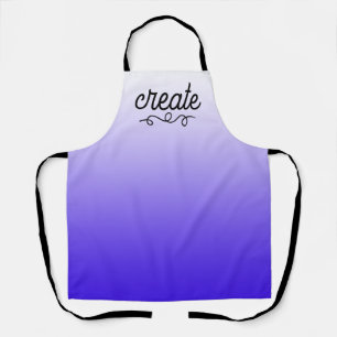 Create Purple Gradient Apron