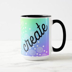 Create Rainbow Coffee Mug