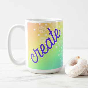 Create Rainbow Coffee Mug