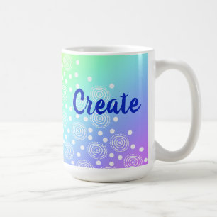 Create Rainbow Gradient Coffee Mug