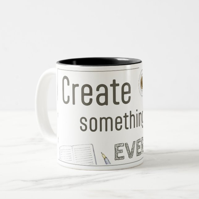Create Something Mug (Front Left)