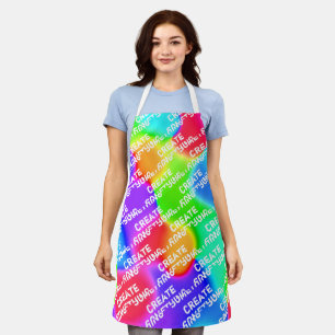Create Something Rainbow Apron