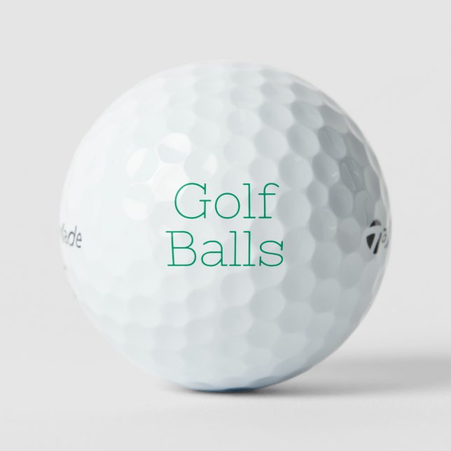 Create Something Unique Golf Balls (Front)
