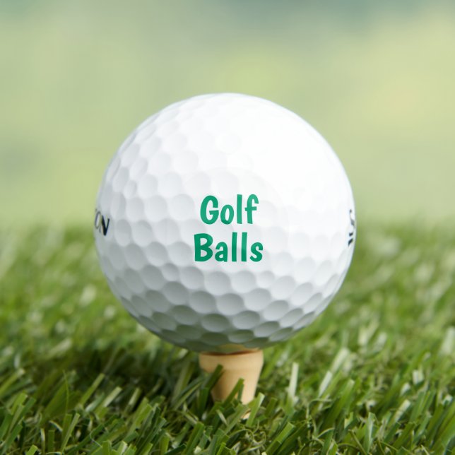 Create Something Unique Golf Balls (Insitu Tee)