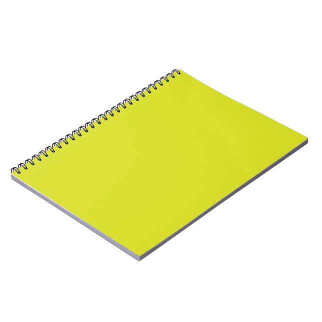 Create Stunning Visual Appeal Yellow Background Notebook (Left Side)