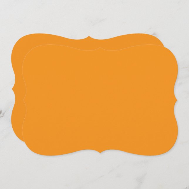 Create Stunning Visuals with Orange Background Card (Front/Back)