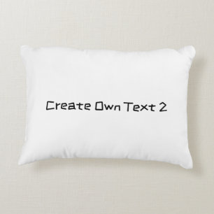 Create Text Home Living Home Décor-Pillows & Poufs Decorative Cushion
