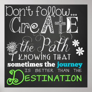 Create the Path Motivational Poster
