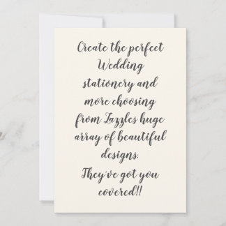 Create The Perfect Wedding Stationery And More Invitation