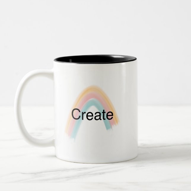 Create Two-Tone Coffee Mug (Left)