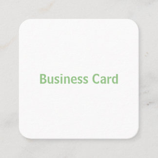 Create You Own 2.5" x 2.5" Rounded Square Business Card