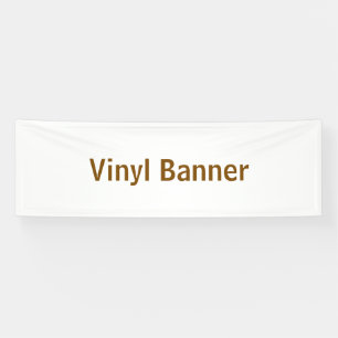 Create You Own 2.5' x 8' Vinyl Banner