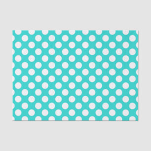 Create Your Background Colour with White Dots 10 Tissue Paper