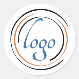 Create Your Business Logo  Classic Round Sticker