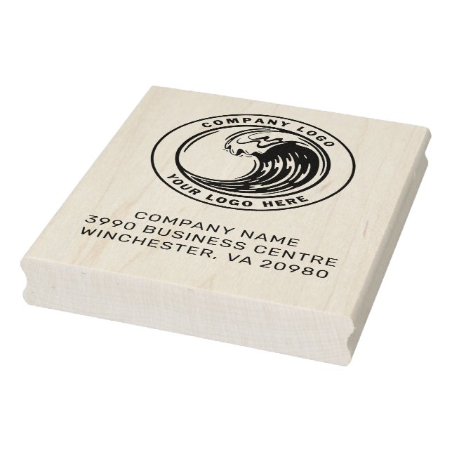 Create Your Business Logo Rubber Stamp (Stamp)