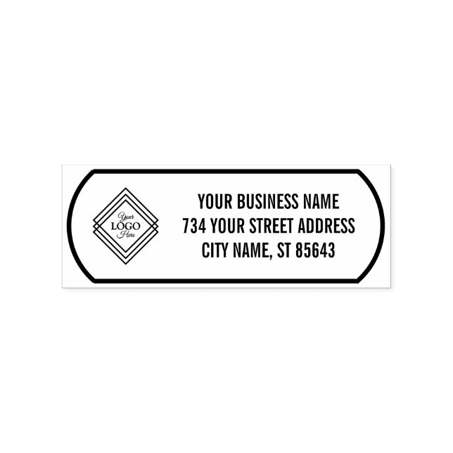 create Your  Business Logo  Rubber Stamp (Imprint)