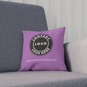 Create Your Company Logo Business Brand Cushion