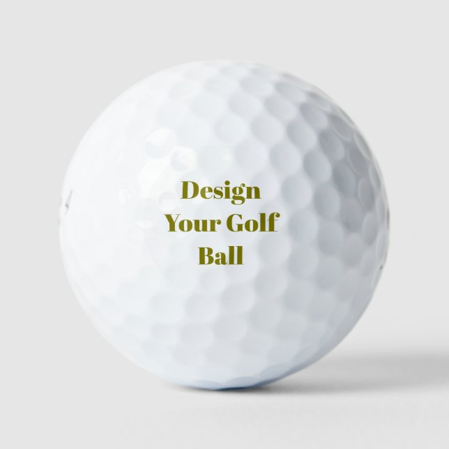 Create Your Custom Bridgestone e6 Golf Ball (Front)