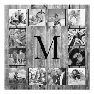 Create Your Custom Photo Collage Rustic Farmhouse