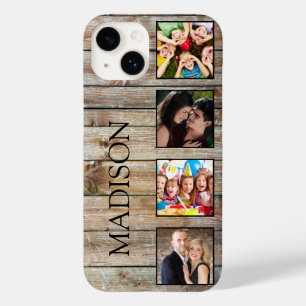 Create Your Custom Photo Collage Rustic Farmhouse Case-Mate iPhone 14 Case