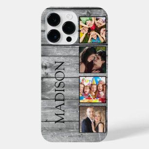Create Your Custom Photo Collage Rustic Farmhouse iPhone 14 Pro Max Case