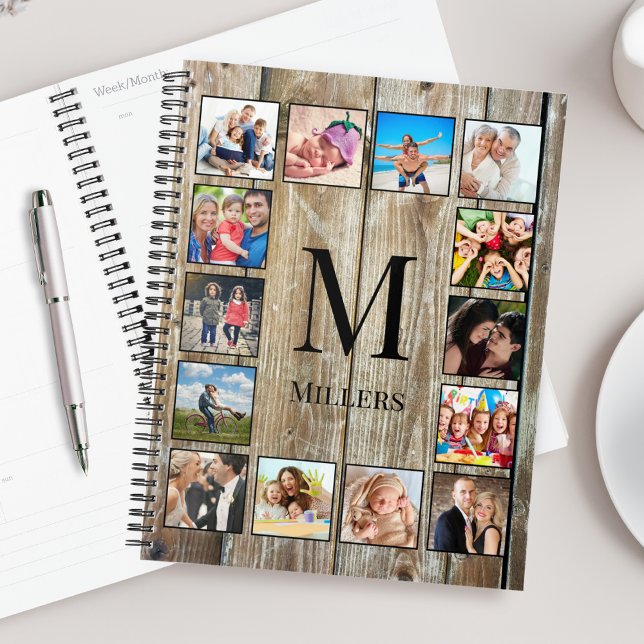 Create Your Custom Photo Collage Rustic Farmhouse Planner (Creator Uploaded)