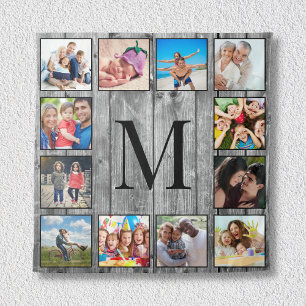 Create Your Custom Photo Collage Rustic Farmhouse Tapestry