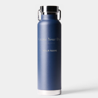 Create Your Day Motivational Water Bottle