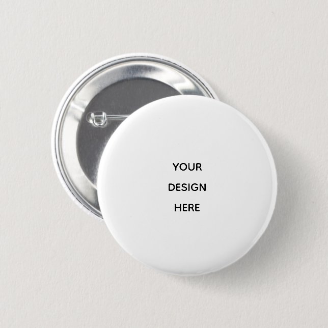 Create your design here add your text logo 6 cm round badge (Front & Back)