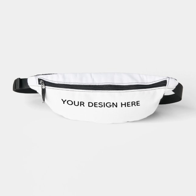Create your design here add your text logo bum bags (Front)