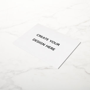 Create your design here add your text logo hare foil invitation postcard