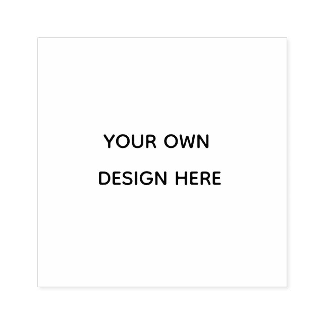 Create your design here add your text logo hare rubber stamp (Imprint)
