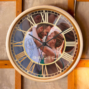 Create Your Elegant Modern Gift Photo Wall Clock