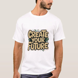 Create Your Future – Motivational and Playful Desi T-Shirt