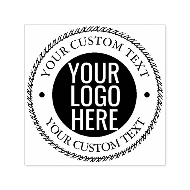 Create Your Logo Custom Self-inking Stamp (Design)