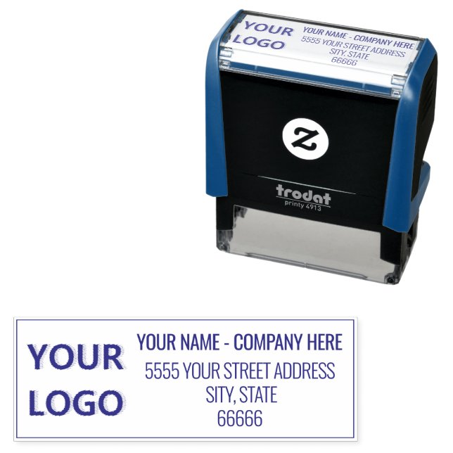Create Your Logo or Photo Address Stamp Template (In Situ)
