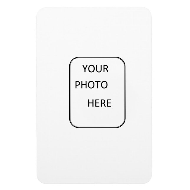 Create Your One Of A Kind flexible Magnet (Vertical)