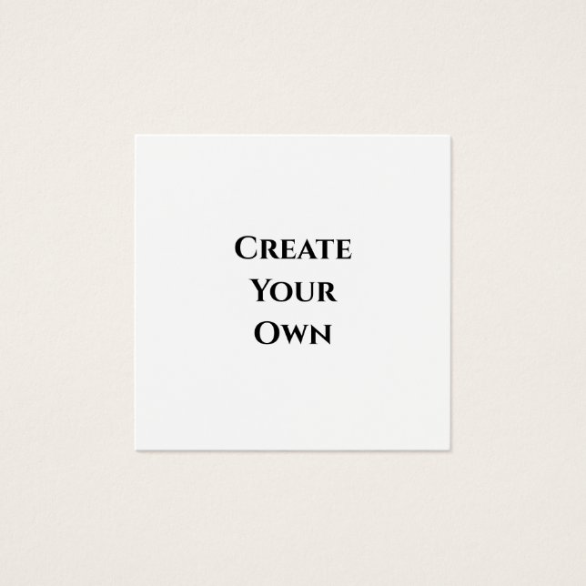 Create Your Own  (Front)