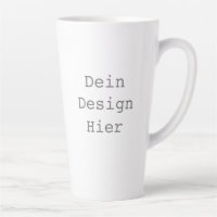 Create your own 0.48l Great Latte cup
