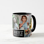 Create Your Own 10 Photo Collage Best Dad Ever Mug<br><div class="desc">Photo Collage Mug - A special gift for dad personalised with 10 favourite pictures of happy memories with kids.</div>