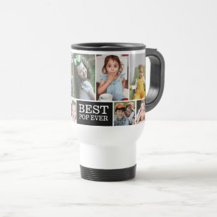 Create Your Own 10 Photo Collage Best POP Ever Travel Mug