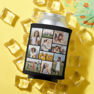 Create Your Own 10 Photo Collage Can Cooler
