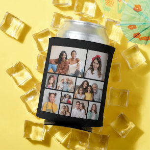 Create Your Own 10 Photo Collage Can Cooler