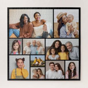 Create Your Own 10 Photo Collage Jigsaw Puzzle