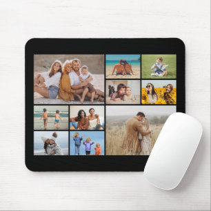 Create Your Own 10 Photo Collage Mouse Pad